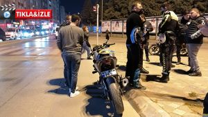 Gebze'de iki motosiklet kavşakta çarpıştı: 2 yaralı