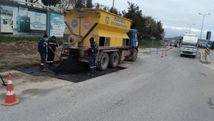 Gebze Pelitli ve Kadıllı’da yol onarım çalışması