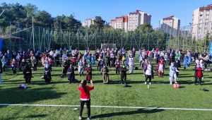   Gebzeli kadınlar açık havada spor yaptı