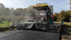 Kandıra Devlet Hastanesi yolu asfaltlanıyor