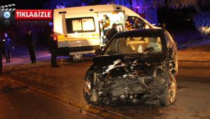 Kartepe’de 3 aracın karıştığı kazada 8 kişi yaralandı