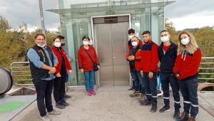 Kocaeli İtfaiyesi’nde eğitimler sürüyor