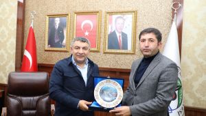 Şayir, Sivas Zara Belediye Başkanı Çelik’i ağırladı