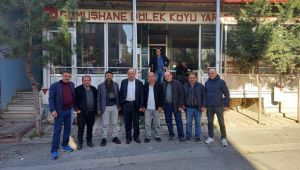 Taşlı, kendi köyünün derneğine gitti!