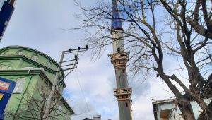 Arızlı Camii’nin minaresini Büyükşehir onaracak