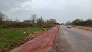 Ballıca Sokak’ta kaldırım imalatlarına başlandı