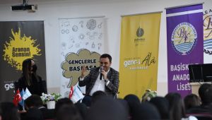 Başkan Özlü, öğrencilere tecrübelerini anlattı