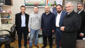 Başkanlardan Doğan Caddesi’nde Esnaf Ziyaretleri