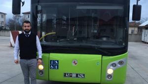 Büyükşehir şoförü gönülleri fethetti