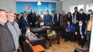 CHP Kocaeli’den, Kartepe yeni yönetimine ziyaret