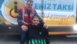 Engelsiz taksiden Hakan’a Kocaelispor sürprizi