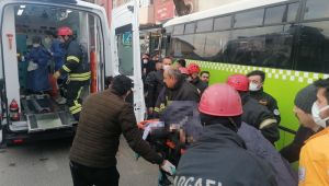 Gebze’deki kazada otobüsün altında kalan kadın öldü!