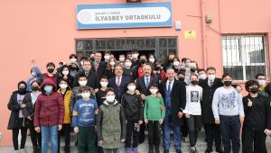Güler ve Büyükgöz İlyasbey Ortaokulu’nda
