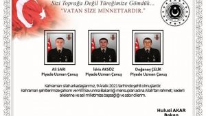 Irak ve Suriye'de 4 askerimiz şehit düştü!