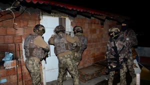 Kocaeli'de aranan şüphelilere polis operasyonu