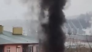 Kocaeli'de otomobil cayır cayır yandı
