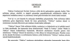 'Made in Turkey' ibaresi kaldırıldı
