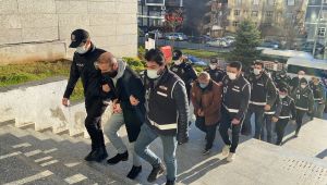 Pitbull Çetesi operasyonunda 8 tutuklama