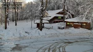 Sıcak bir çay ve şehir kameraları eşliğinde doyumsuz kar keyfi