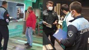 Zabıta ve Emniyetten Gebze’de Kafe Denetimleri