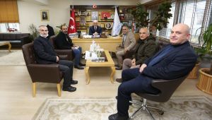 Başkan Aygün, istişarelerini sürdürüyor