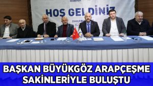 Başkan Büyükgöz Arapçeşme Sakinleriyle Buluştu