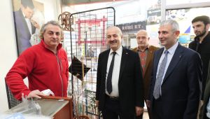 Başkan’lardan Eskiçarşı’da Esnaf Turu