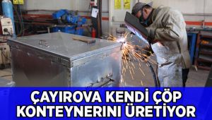 Çayırova kendi çöp konteynerini üretiyor
