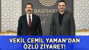 Cemil Yaman’dan Başkan Özlü’ye Ziyaret