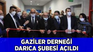 Darıca'da Gaziler Derneği açıldı!