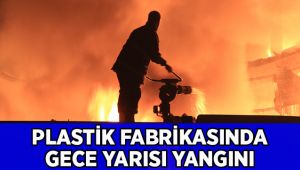 Fabrika alevlere teslim oldu!