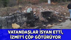 İzmit'i çöp götürüyor