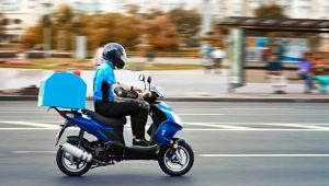Kar nedeniyle kurye ve motosiklet yasağı