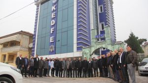 KEDFE, dernek başkanlarını ağırladı