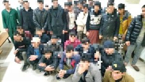 Kocaeli'de 37 kaçak göçmen yakalandı 