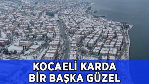 Kocaeli karda bir başka güzel