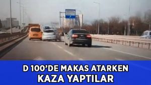 Makas atarken kaza yaptılar