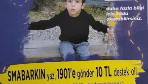 SMA hastası Barkın destek bekliyor!