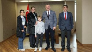 Tahir başkan oyuncu Eren ve Ailesini ağırladı!