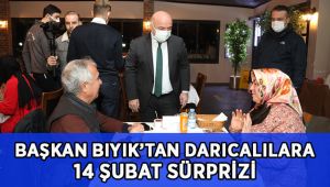 Başkan Bıyık’tan 14 Şubat sürprizi
