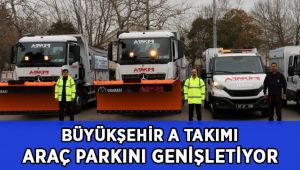 Büyükşehir A Takımı araç parkını genişletiyor