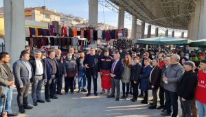 CHP Kocaeli Gebze'de pazarcıları dinledi