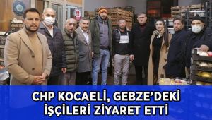 CHP sabahın ilk ışıklarıyla işçileri ve esnafı ziyaret etti