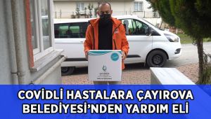 Covidli hastalara yardım eli