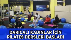 Darıcalı kadınlar için pilates dersleri