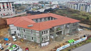 Gebze Beyaz Kalpler’de çatı kaplaması tamam