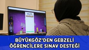 Gebzeli Öğrencilere Sınav Desteği