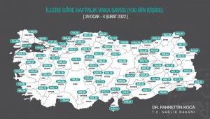 İşte vakaların patladığı iller!