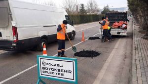 Kaldırım ve yollara acil müdahale