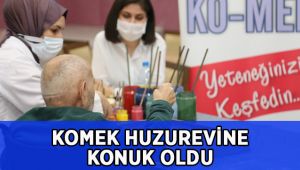 KO-MEK huzur evine konuk oldu
